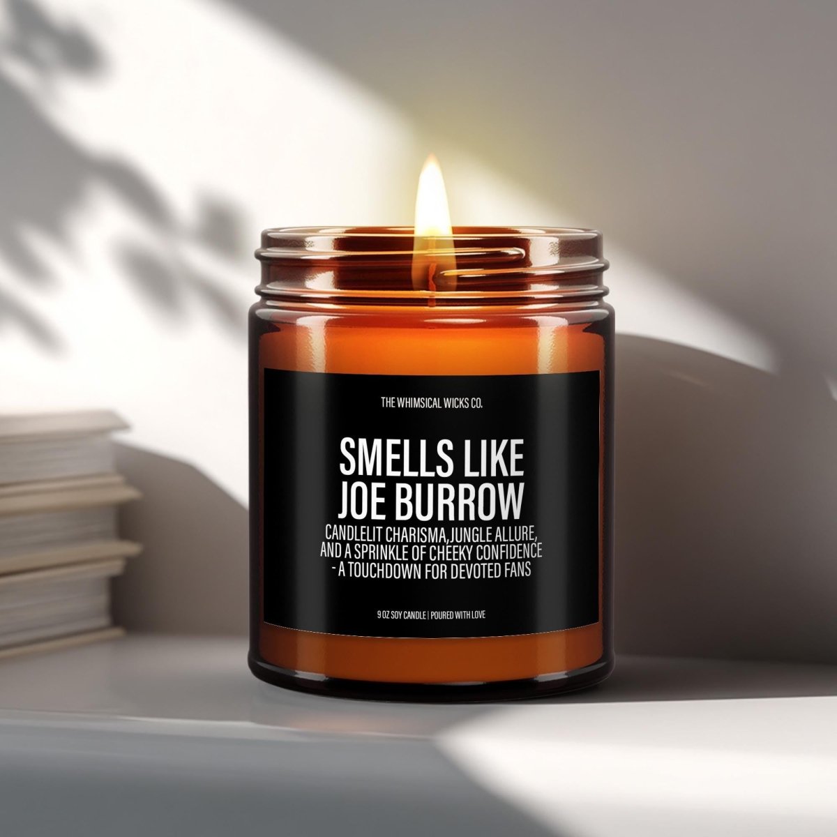 Smells Like Joe Burrow | Soy Candle - The Whimsical Wicks Co