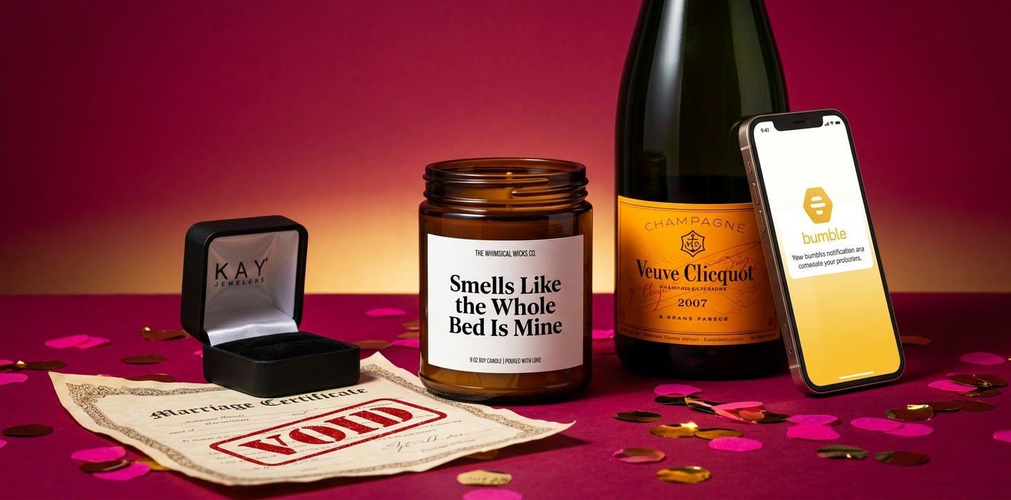 Divorce & Breakup Gifts - The Whimsical Wicks Co
