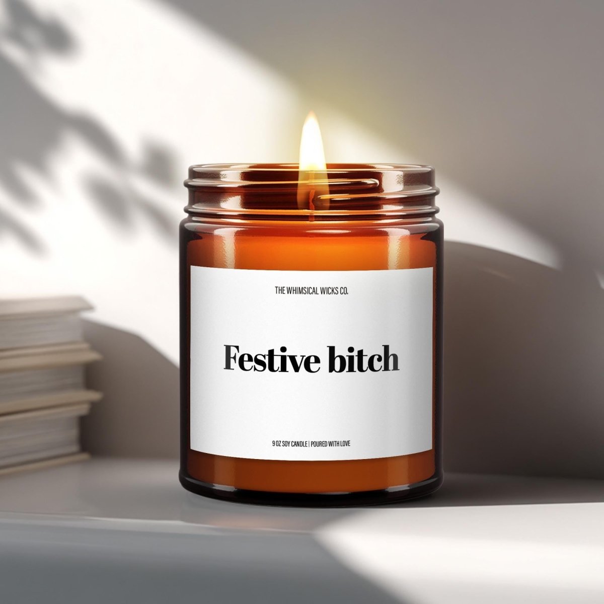 Christmas Candles | Festive Soy Candle - The Whimsical Wicks Co