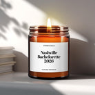 Custom Nashville Bachelorette Party Candle Favor | 2026 Bachelorette Trip Gift - The Whimsical Wicks Co