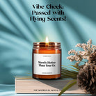 Funny March Birthday Candle Gift | March – Hotter Than Your Ex - The Whimsical Wicks Co