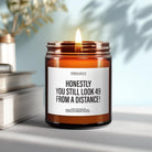 Honestly You Still Look 49 | 50th Birthday Candle - The Whimsical Wicks Co