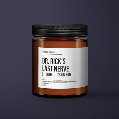 Teacher's Last Nerve Candle | Premium 8oz Soy Scented Candle | School Humor | Gift Candle | Funny Gifts | Teacher Gift | Gift from Student