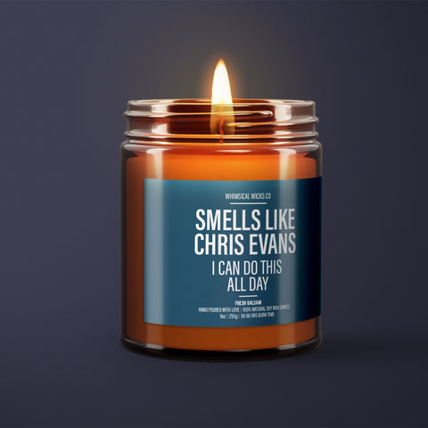 Soy Wax Candle, Luke Evans Scent, Celebrity Candle, I Can Do This, All Day Candle, Movie Quote, Eco Friendly Wax, Fandom Inspired, Actor Gift, Unique Home Fragrance, Fan Gift Idea, Pop Culture Decor, Witty Celebrity Quote