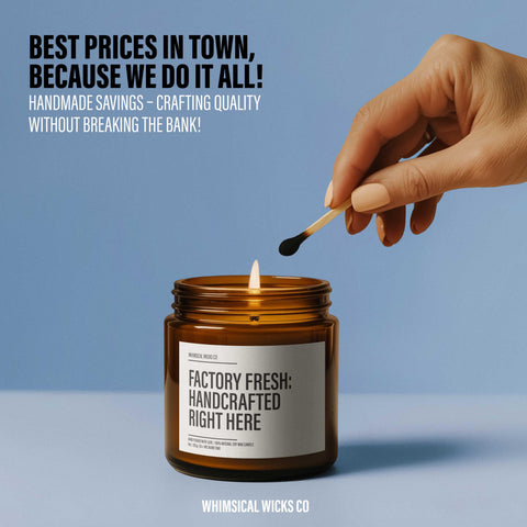 Brains Beauty and Biceps You’re the Whole Package Candle | Funny Romantic Gift, Snarky Valentine’s Present, Ideal for Your Partner