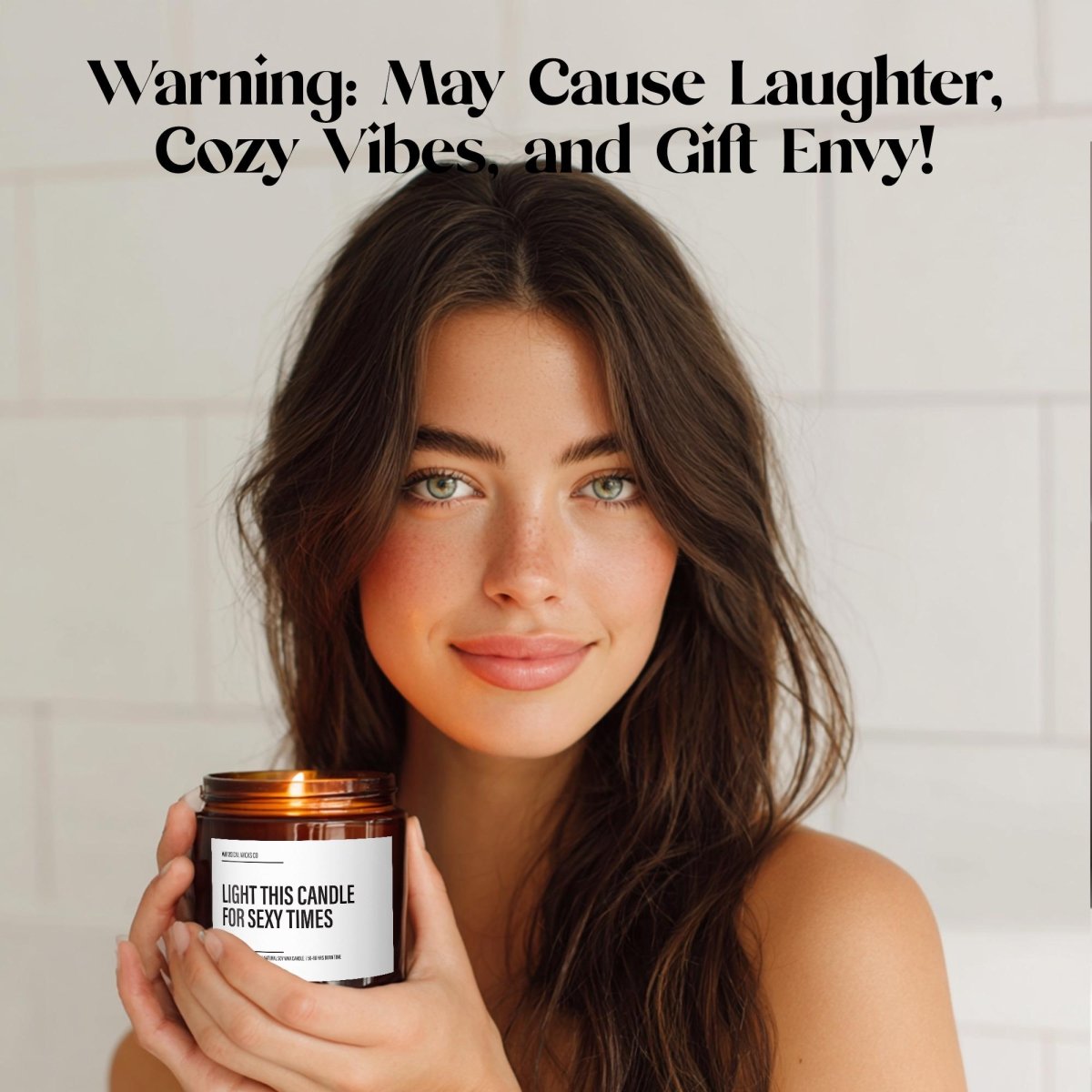 Light This Candle for Sexy Times | Valentine's Day Gift - The Whimsical Wicks Co