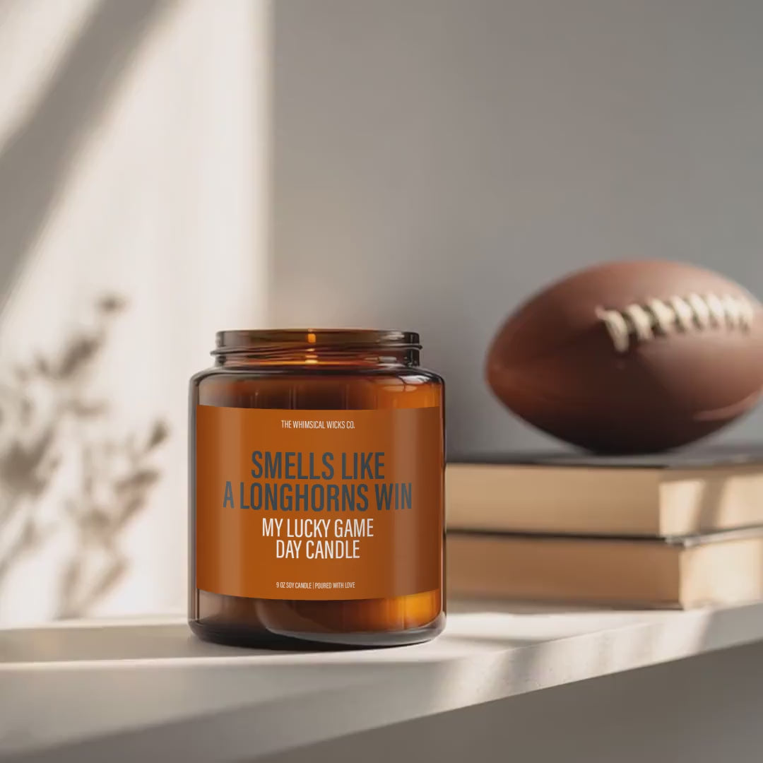 Smells Like Puka Nacua, Football Candles, NFL Fan Gift, Los Angeles Rams Candle, Rookie Wide Receiver Gag Gift, Fall Gift,Home Gifts for Him
