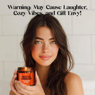 Smells Like A Bengals Win Candle | Cincinnati Football Candle | Game Day Gift - The Whimsical Wicks Co