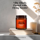 Smells Like A Bengals Win Candle | Cincinnati Football Candle | Game Day Gift - The Whimsical Wicks Co
