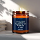 Smells Like A Cowboys Win Candle | Dallas Football Candle | Game Day Gift - The Whimsical Wicks Co