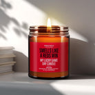 Smells Like A Reds Win | Baseball Candle - The Whimsical Wicks Co