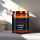 Smells Like A Texans Win Candle | Houston Football Candle | Game Day Gift - The Whimsical Wicks Co