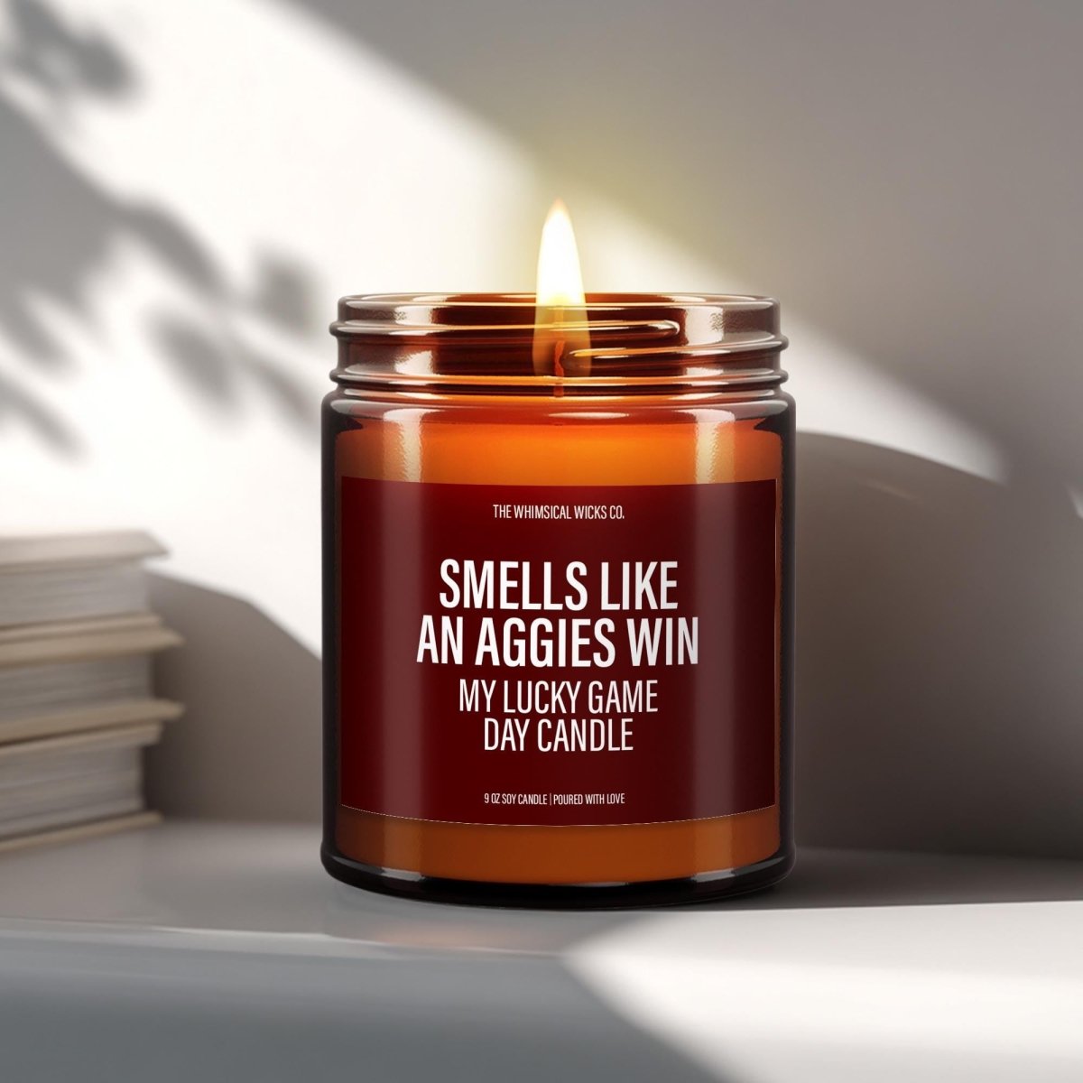 Smells Like An Aggie Win | Texas A&M Candle - The Whimsical Wicks Co