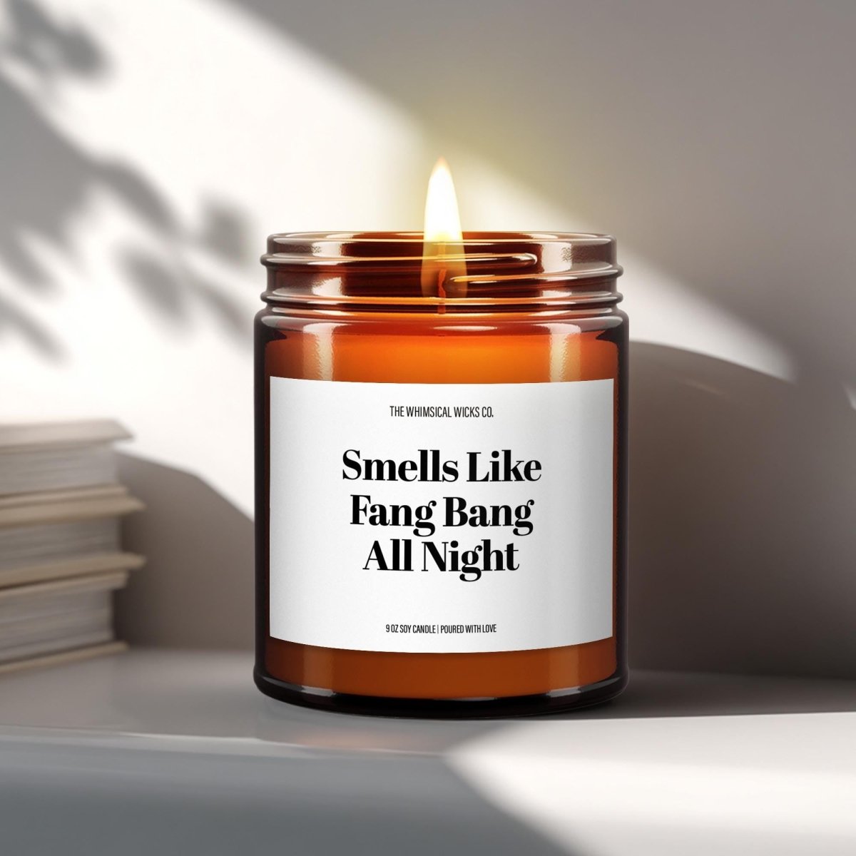 Smells Like Fang Bang All Night | Vampire Gag Gift - The Whimsical Wicks Co