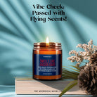 Smells Like Jaxson Dart ~ Funny Giants Candle ~ Lucky Game Day Gift for Him - The Whimsical Wicks Co